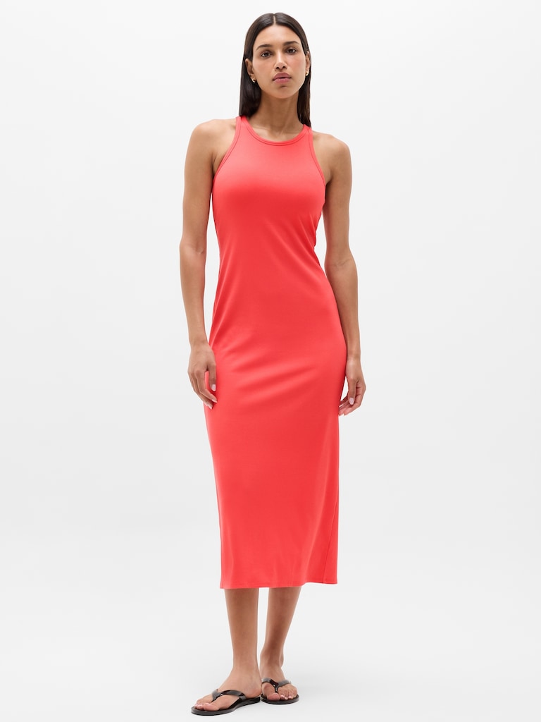 Signature Rib Maxi Dress
