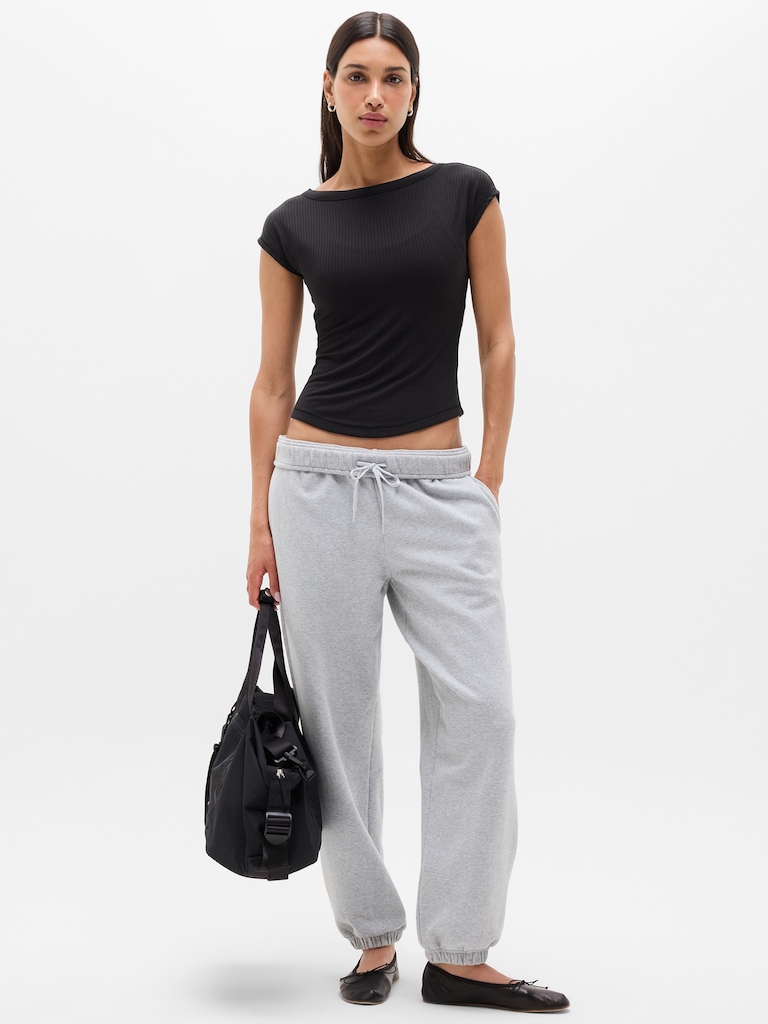 Perfect Rib Boatneck Tee