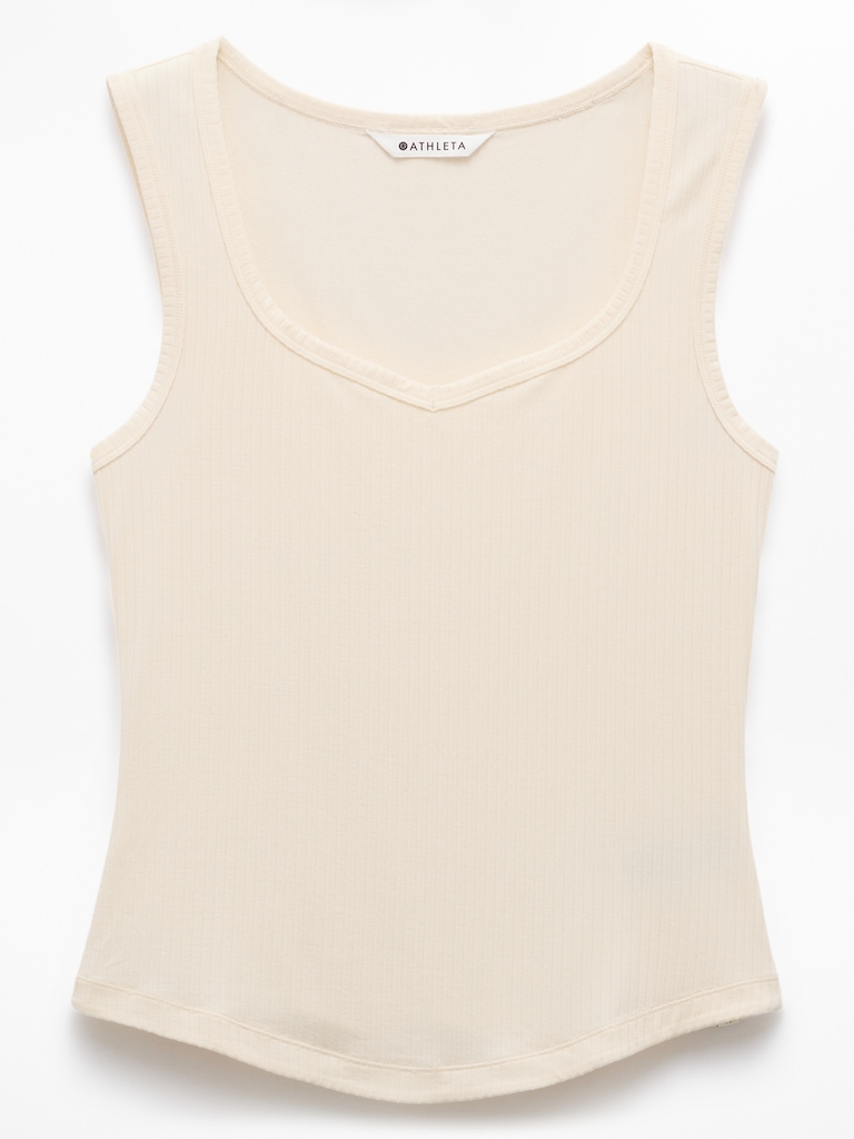 Perfect Rib Sweetheart Tank