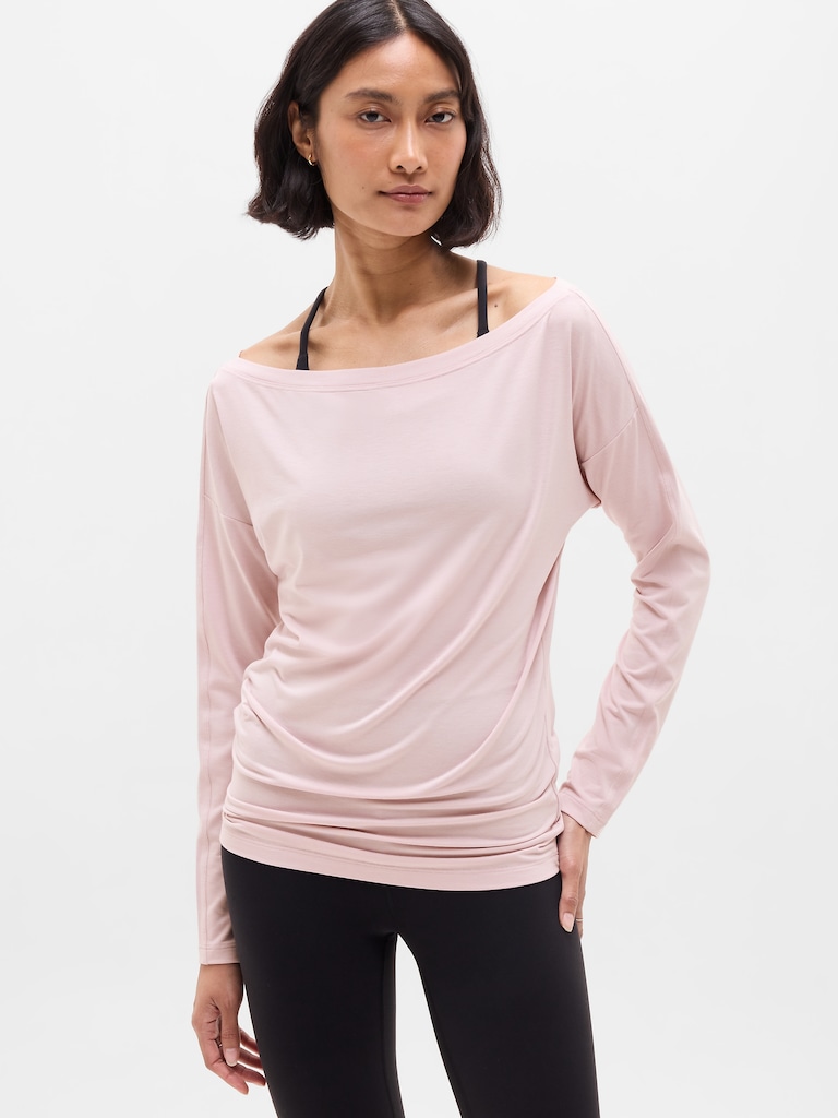 Move With Ease Off The Shoulder Top