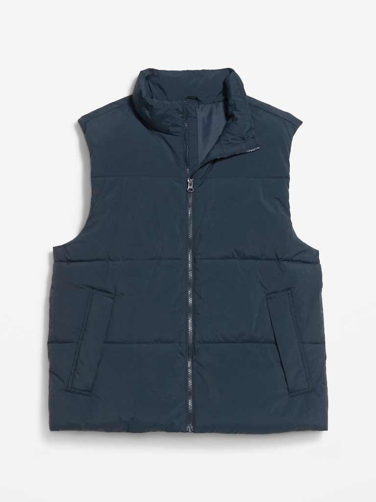 Frost-Free Water-Resistant Puffer Vest