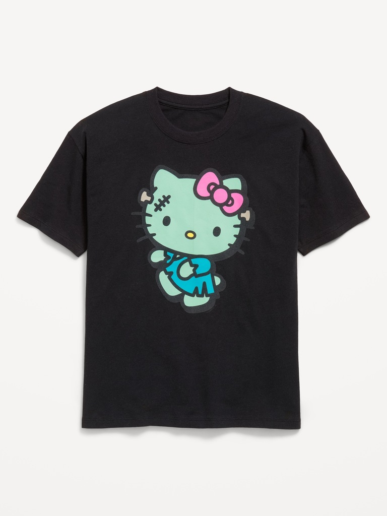 T-shirt surdimensionné à imprimé Hello Kitty® pour fille