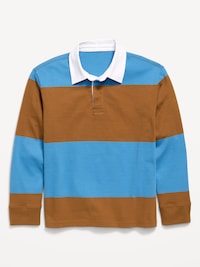 Long-Sleeve Rugby Shirt for Boys