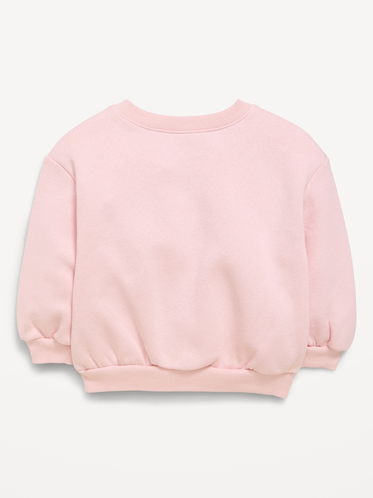 Printed Crew-Neck Sweatshirt for Baby