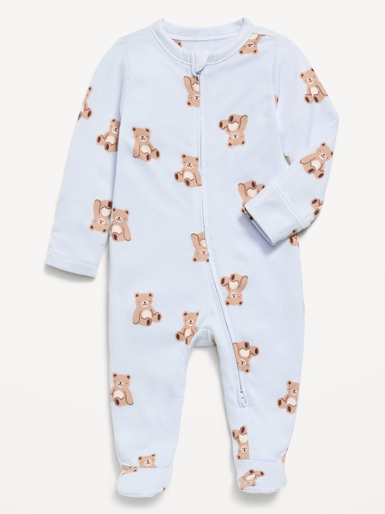 2-Way-Zip Sleep & Play Footed One-Piece for Baby
