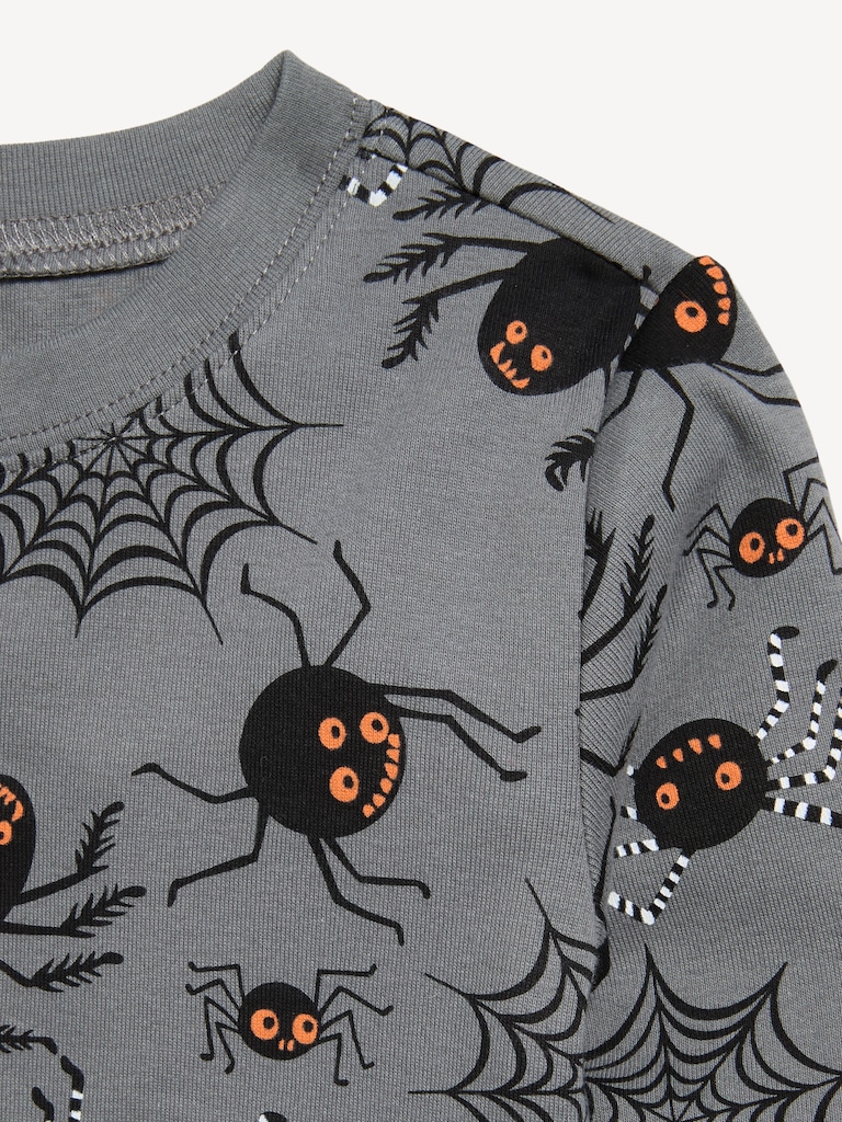 Pyjama ajusté à motif et à imprimé pour fille