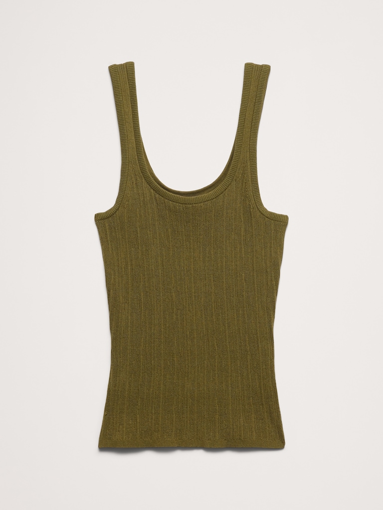 Crinkle Knit Tank