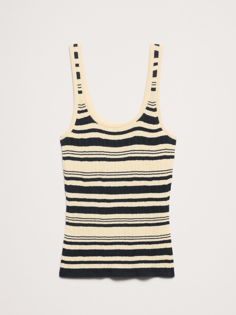 Crinkle Knit Tank