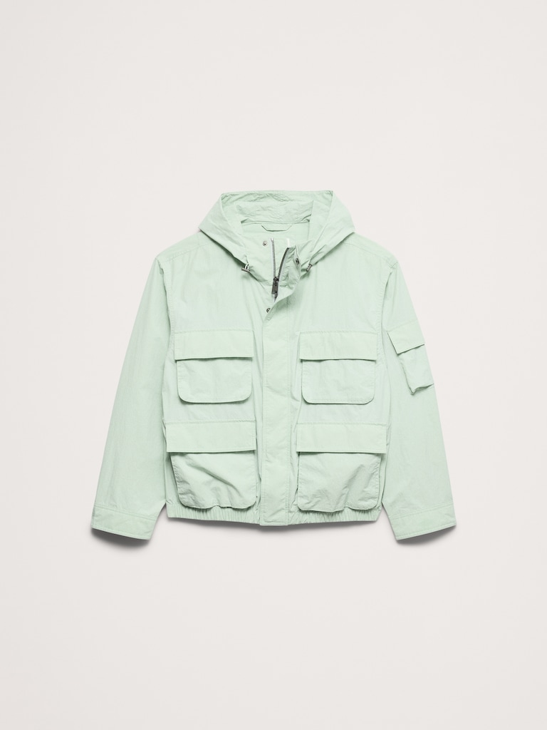 Nylon Multi-Pocket Flight Jacket