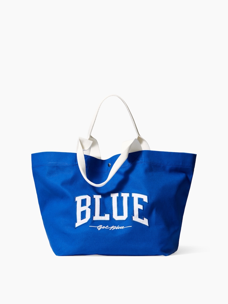 Get Blue Canvas Tote Bag