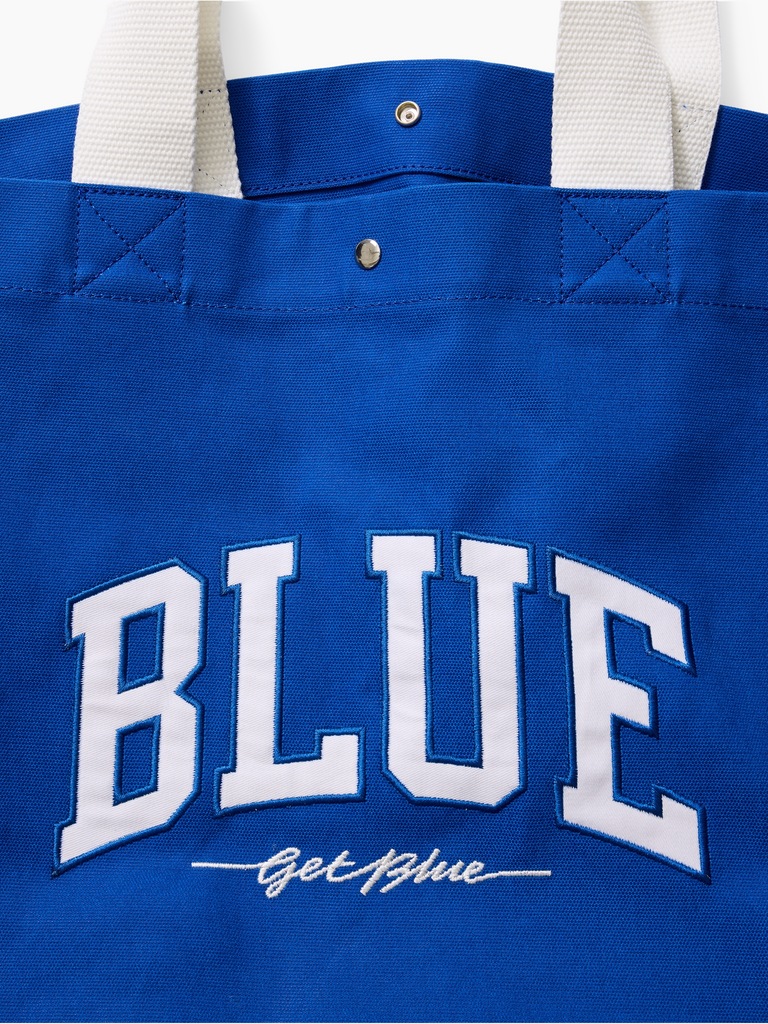 Get Blue Canvas Tote Bag