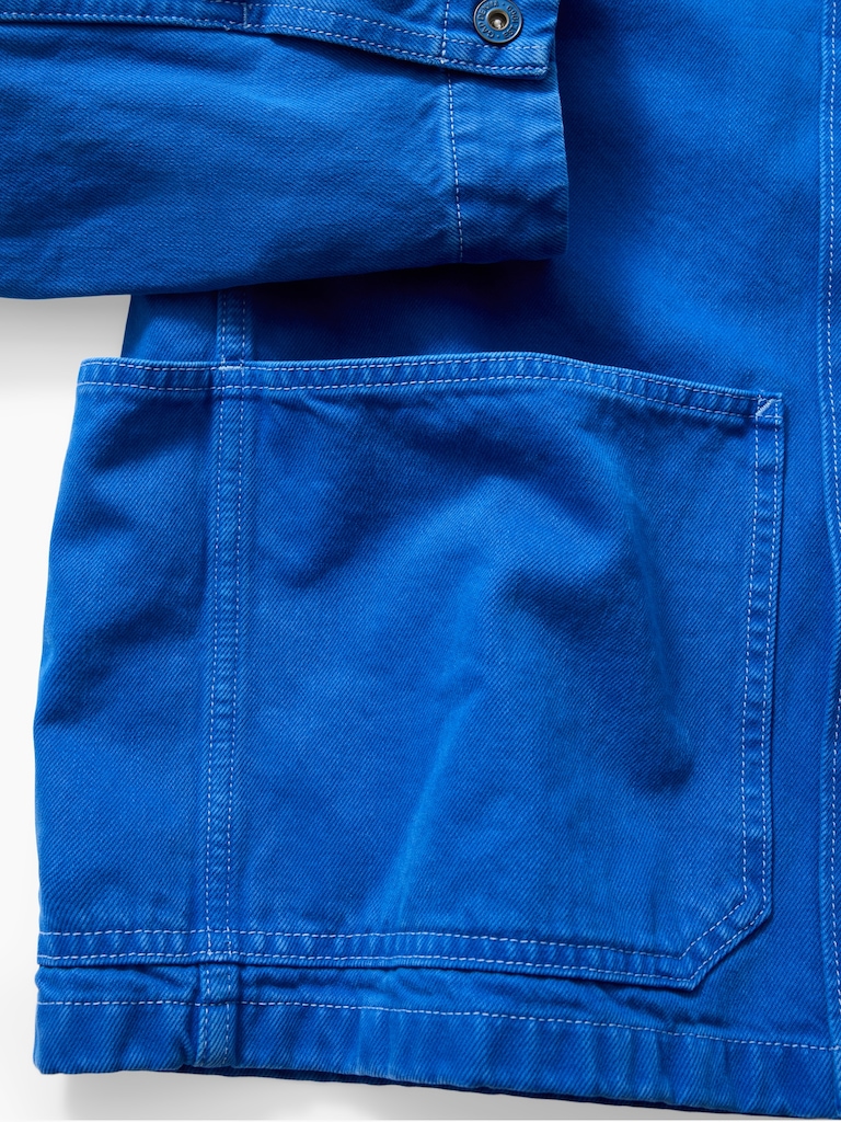 Get Blue Relaxed Chore Jacket