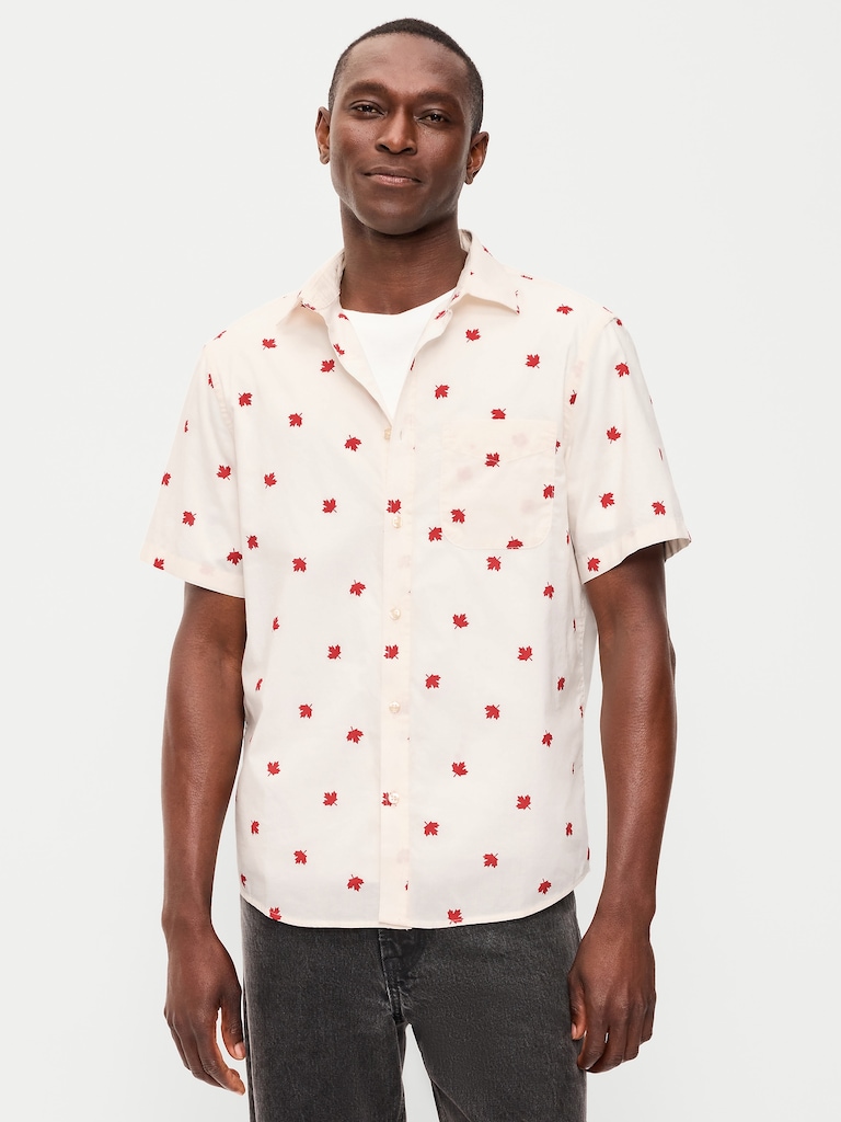 Chemise passe-partout classique en popeline