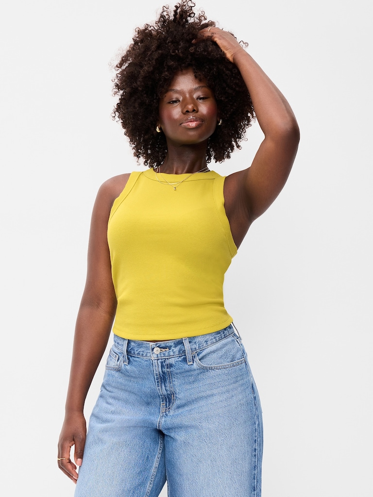 Snug Crop Tank Top