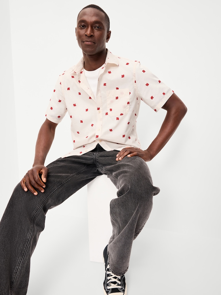 Chemise passe-partout classique en popeline
