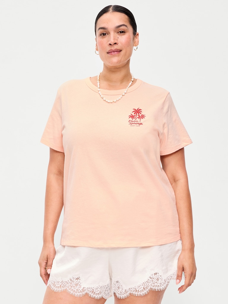 EveryWear Crew-Neck Graphic T-Shirt