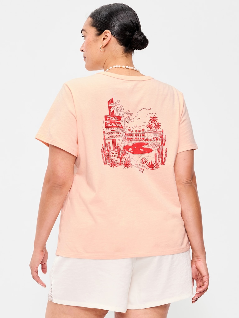 EveryWear Crew-Neck Graphic T-Shirt