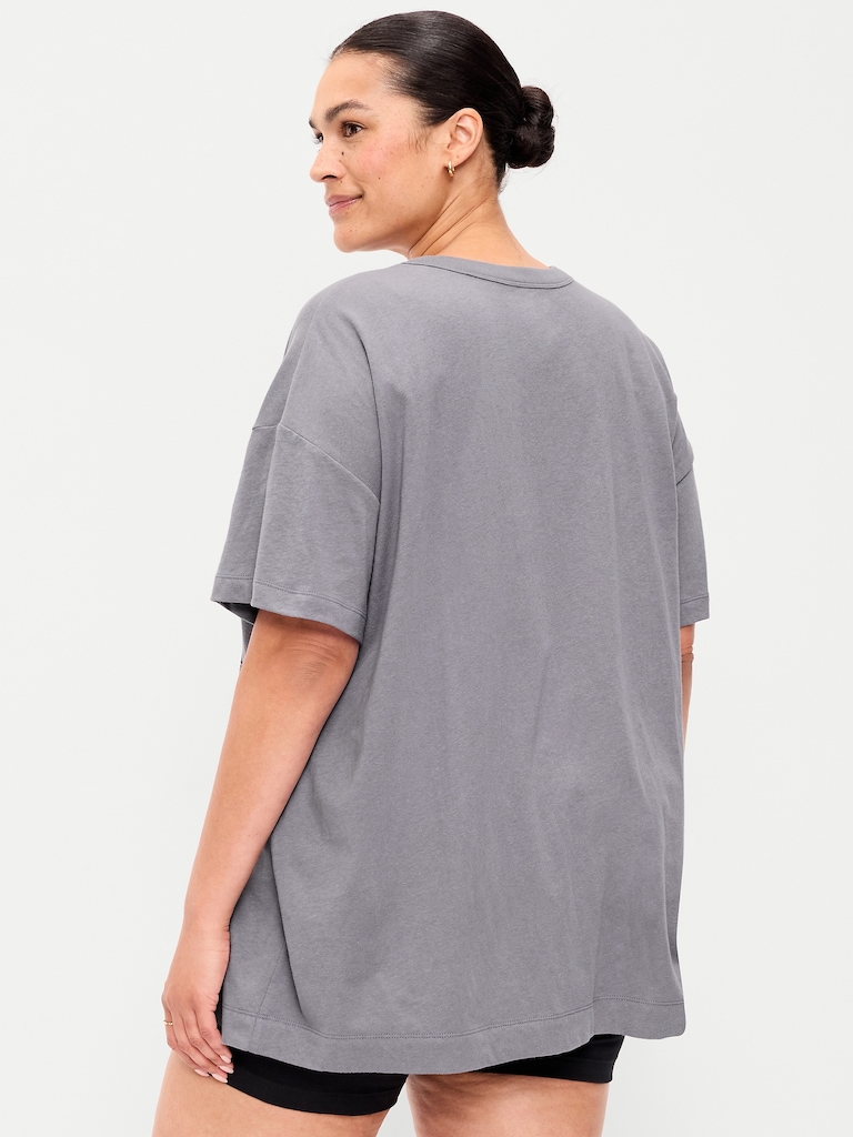 Oversized Graphic Tunic T-Shirt