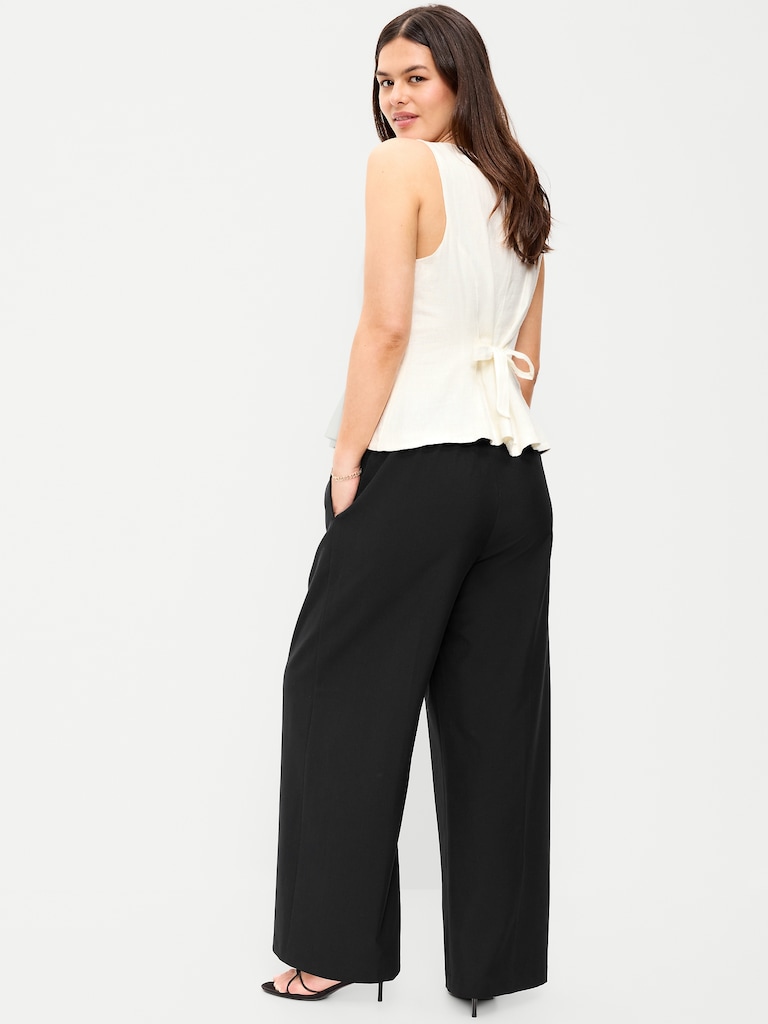 High-Waisted Billie Wide-Leg Trouser