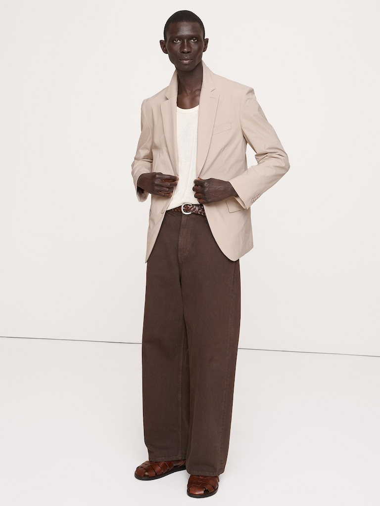 Tailored Slim-Fit Performance Suit Jacket