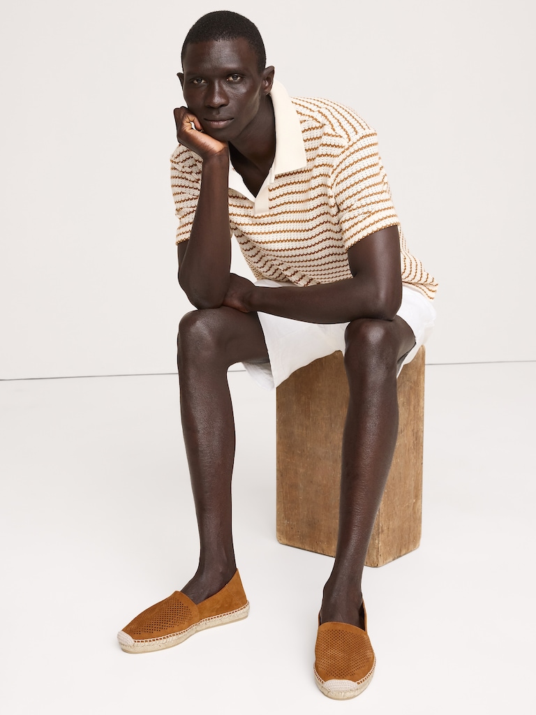 Suede Espadrilles