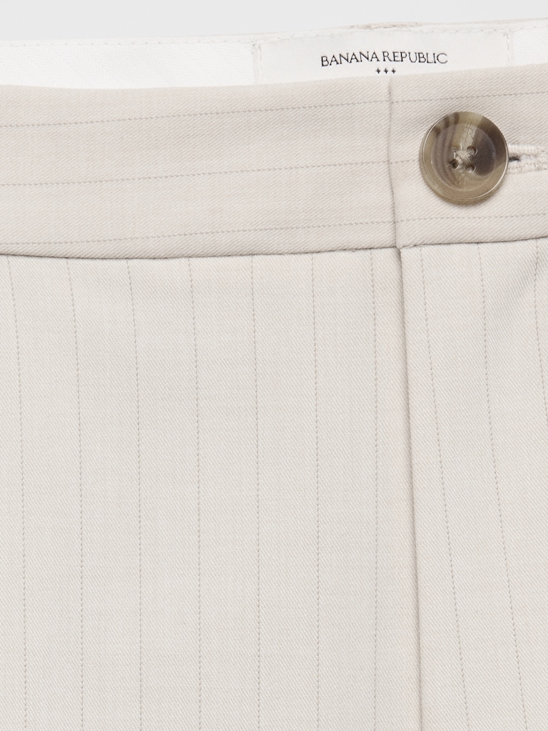 Straight-Leg Mid-Rise Relaxed Trouser
