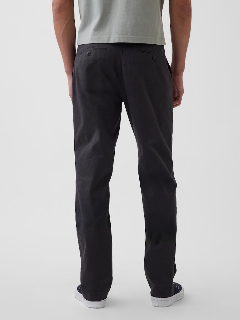 Modern Straight Khakis
