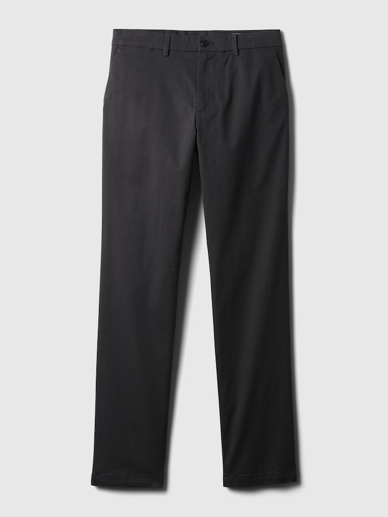 Modern Straight Khakis