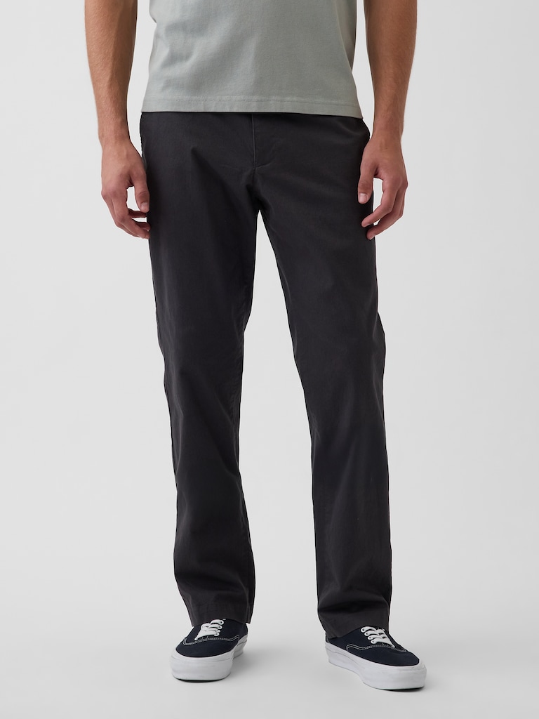 Modern Straight Khakis