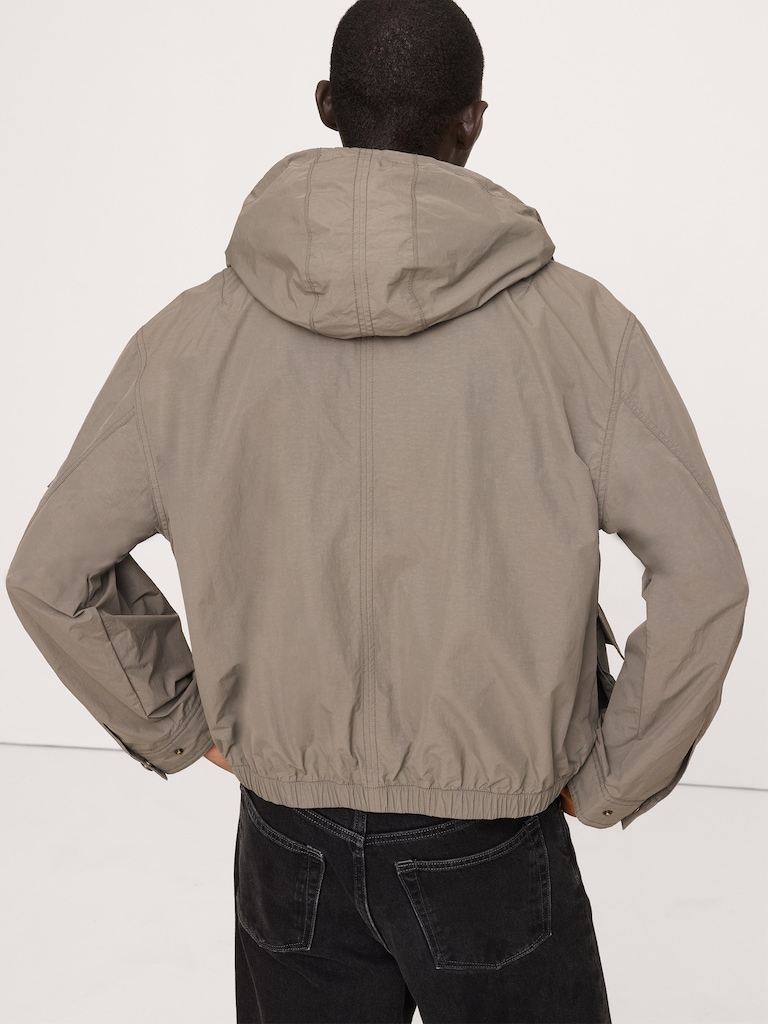 Nylon Multi-Pocket Flight Jacket