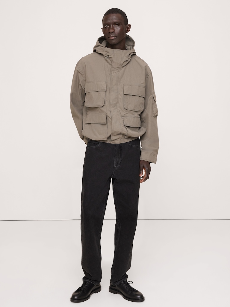 Nylon Multi-Pocket Flight Jacket