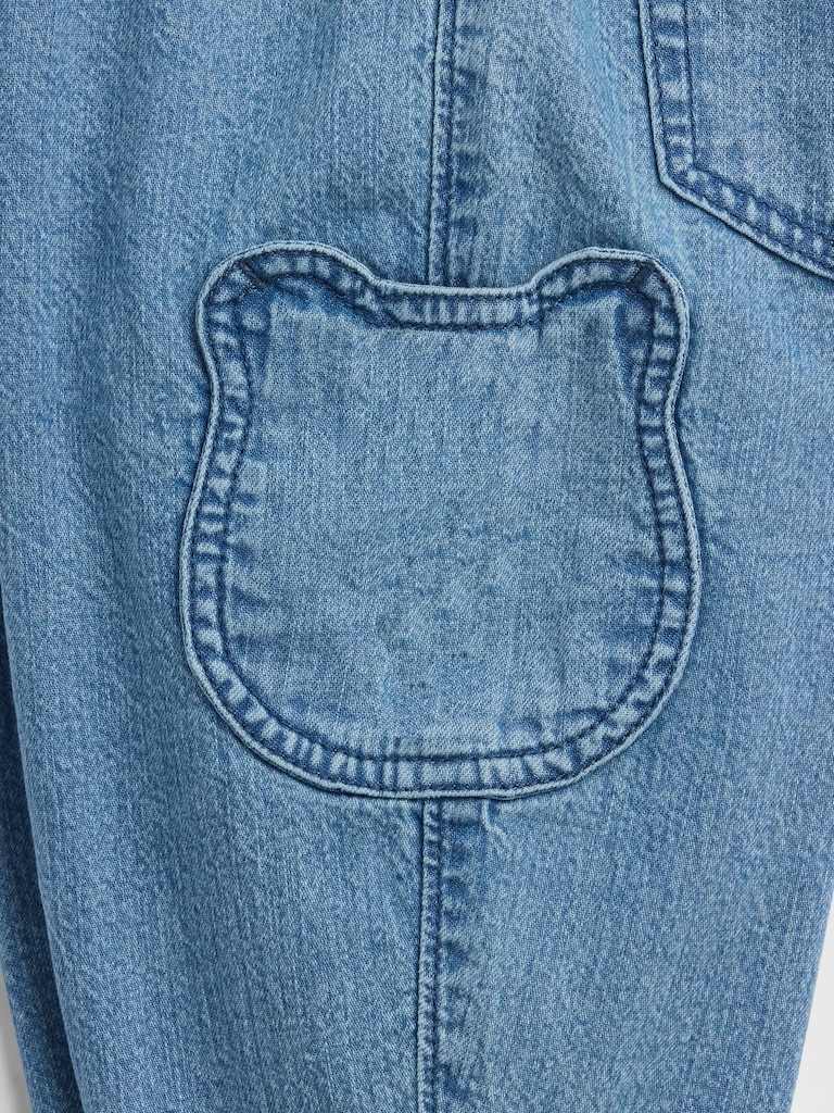 Baby & Toddler Brannan Bear Pocket Pull-On Barrel Jeans