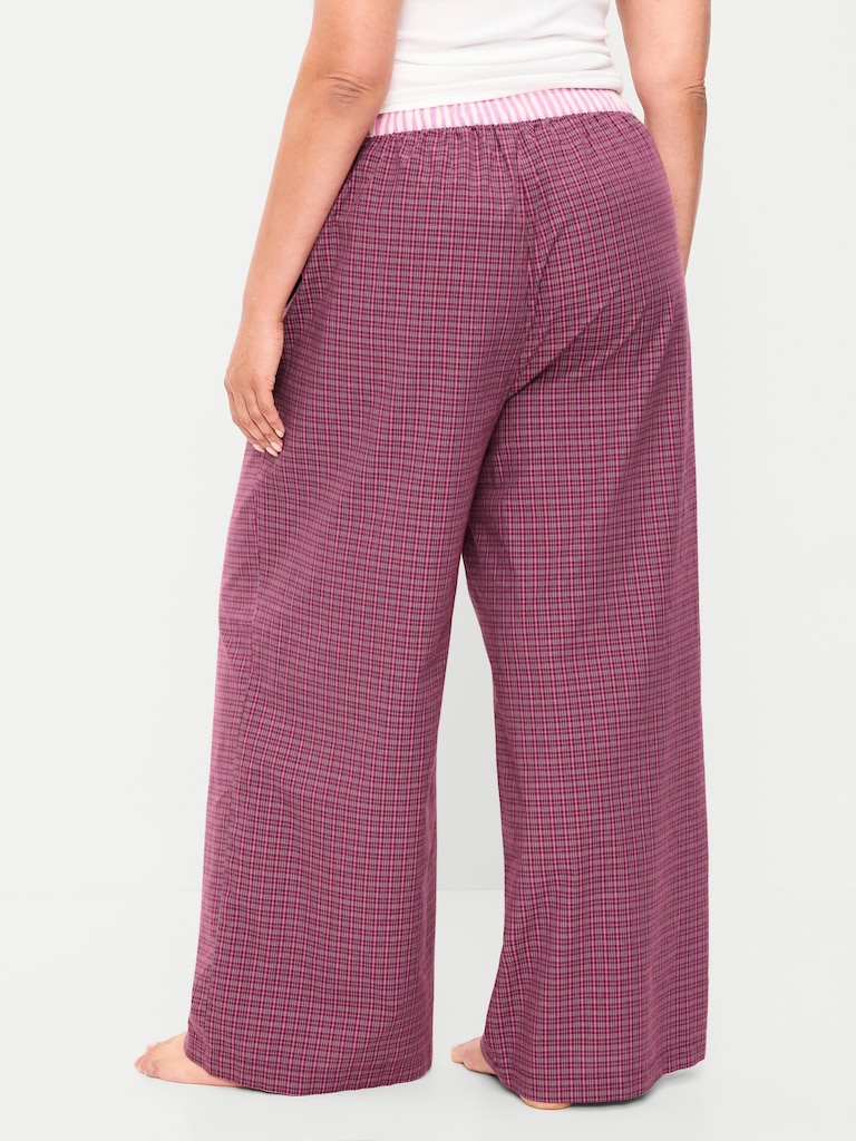 Poplin Pajama Pant