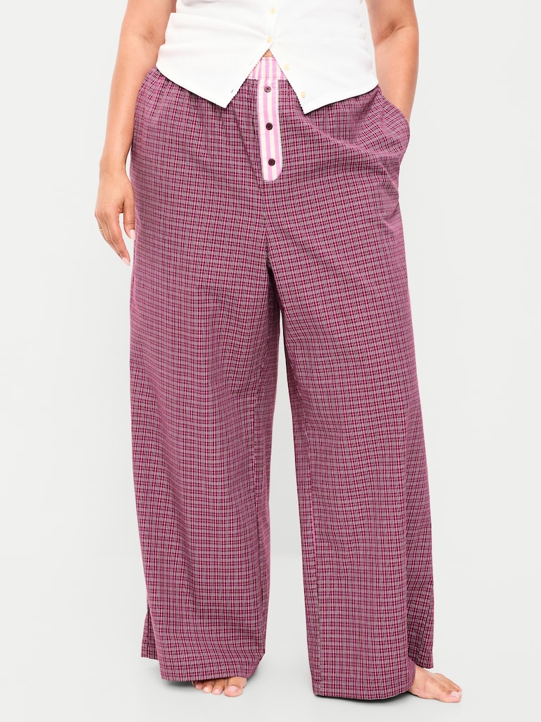 Poplin Pajama Pant