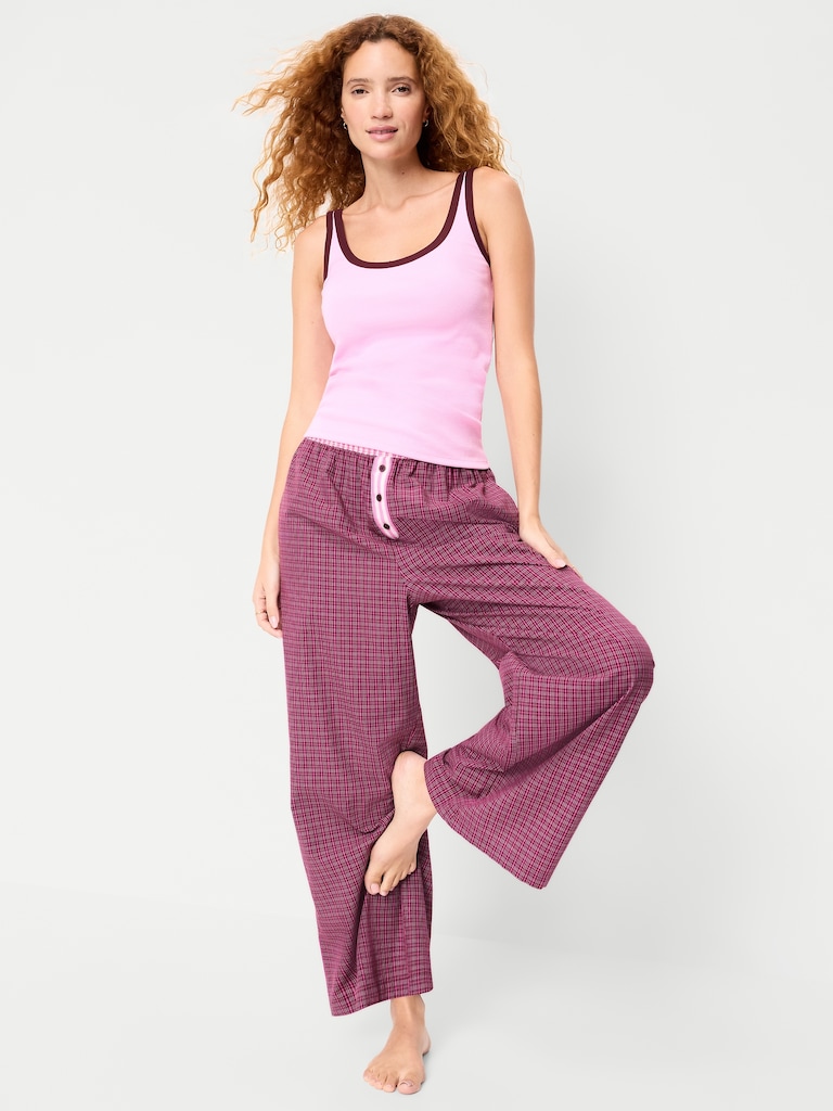 Poplin Pajama Pant