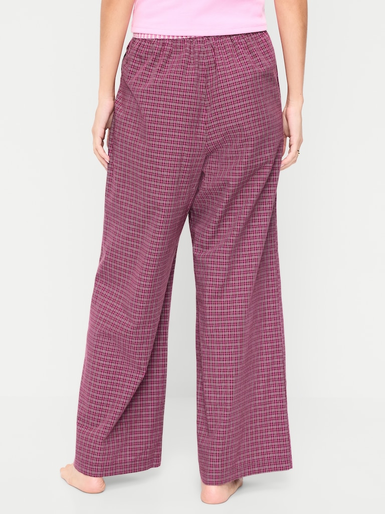 Poplin Pajama Pant