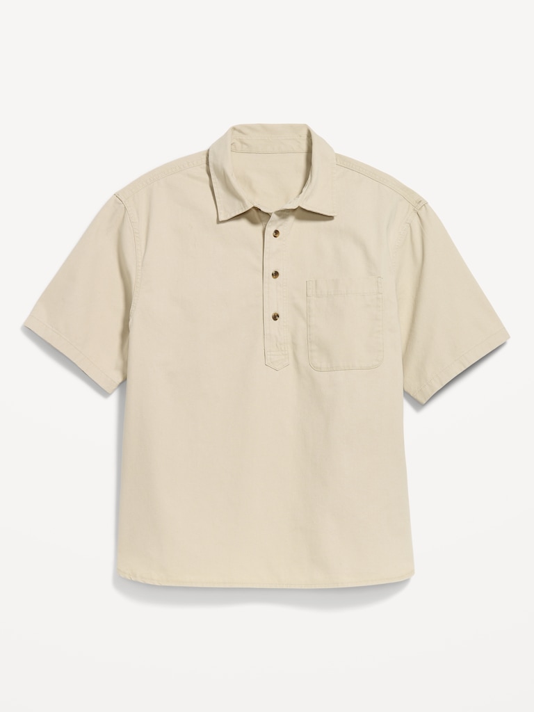 Loose Popover Work Shirt