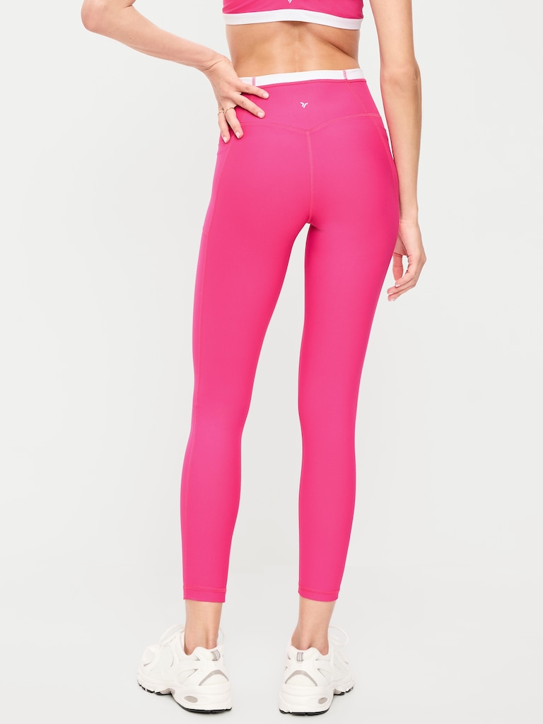 Extra-High Waisted PowerSoft Boundless 7/8 Pocket Leggings – No Front Seam