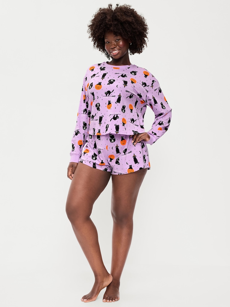 Halloween Pajama T-Shirt and Shorts Set