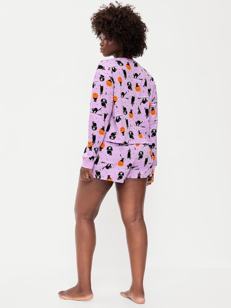 Halloween Pajama T-Shirt and Shorts Set