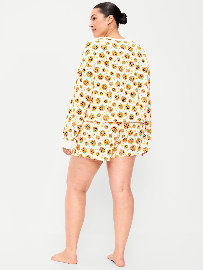 Halloween Pajama T-Shirt and Shorts Set