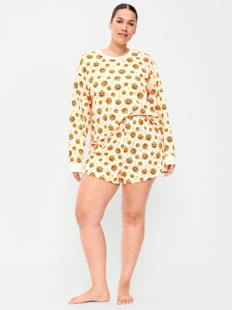 Halloween Pajama T-Shirt and Shorts Set