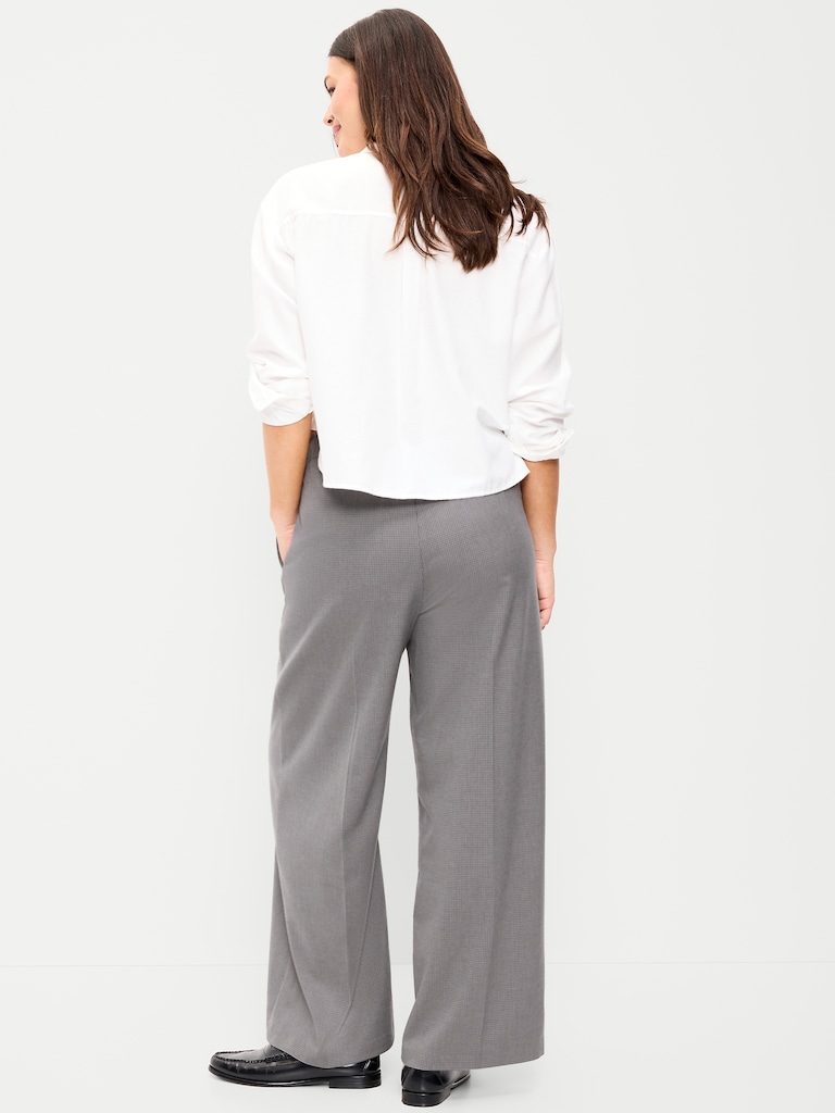 High-Waisted Billie Wide-Leg Trouser