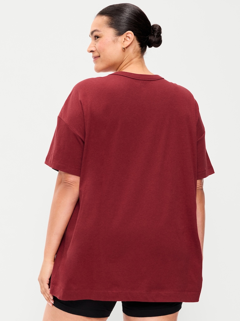 Oversized Graphic Tunic T-Shirt