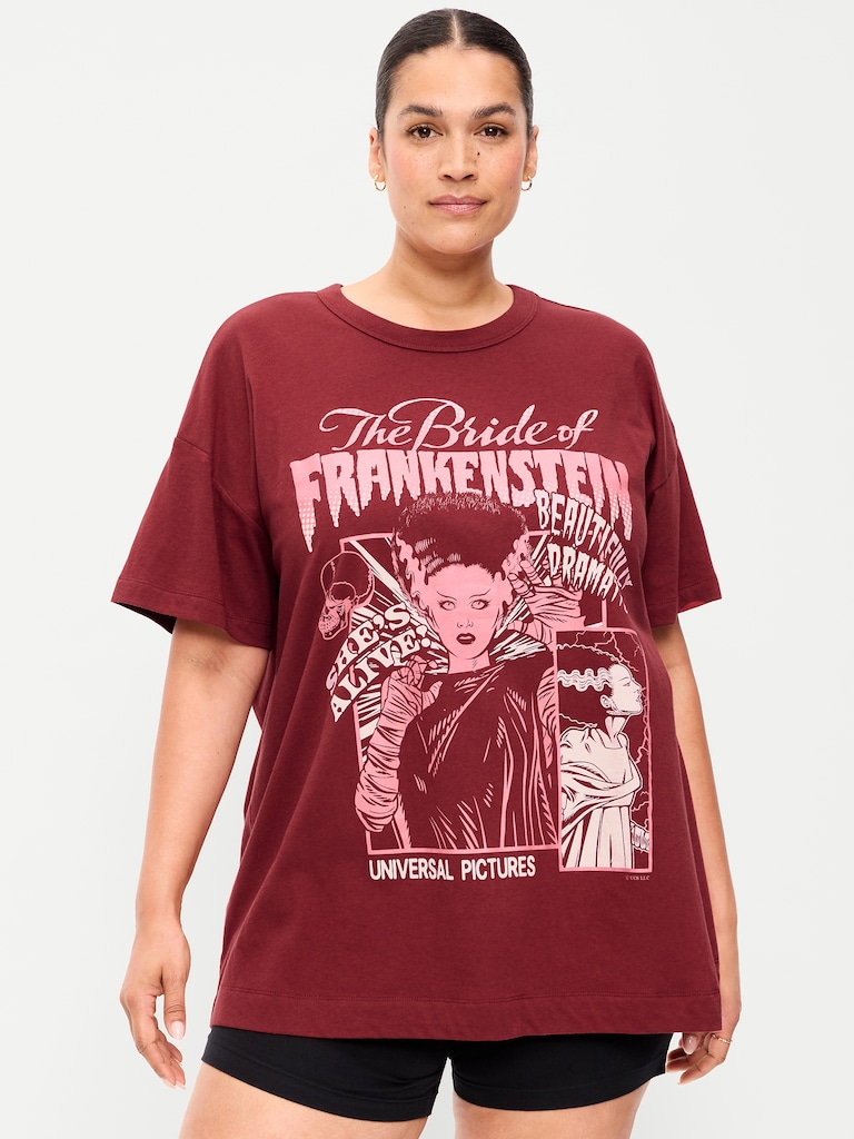 Oversized Graphic Tunic T-Shirt