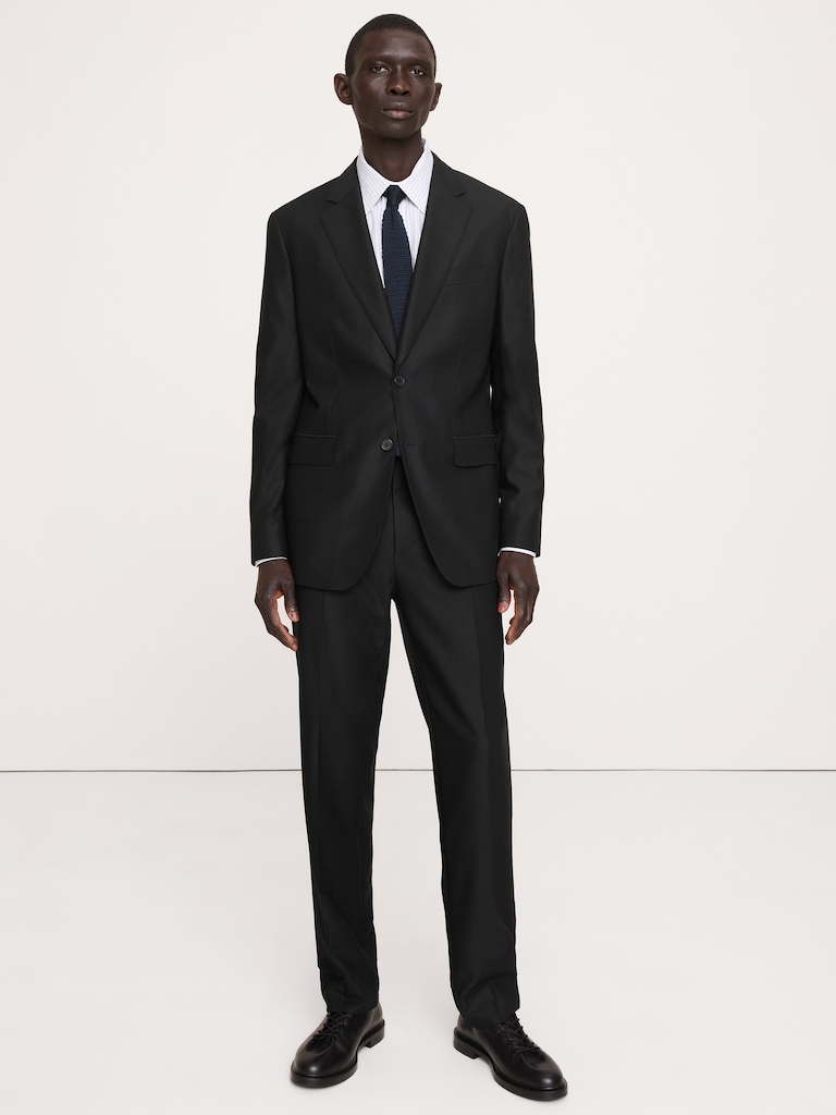 Signature Italian Hopsack Suit Jacket