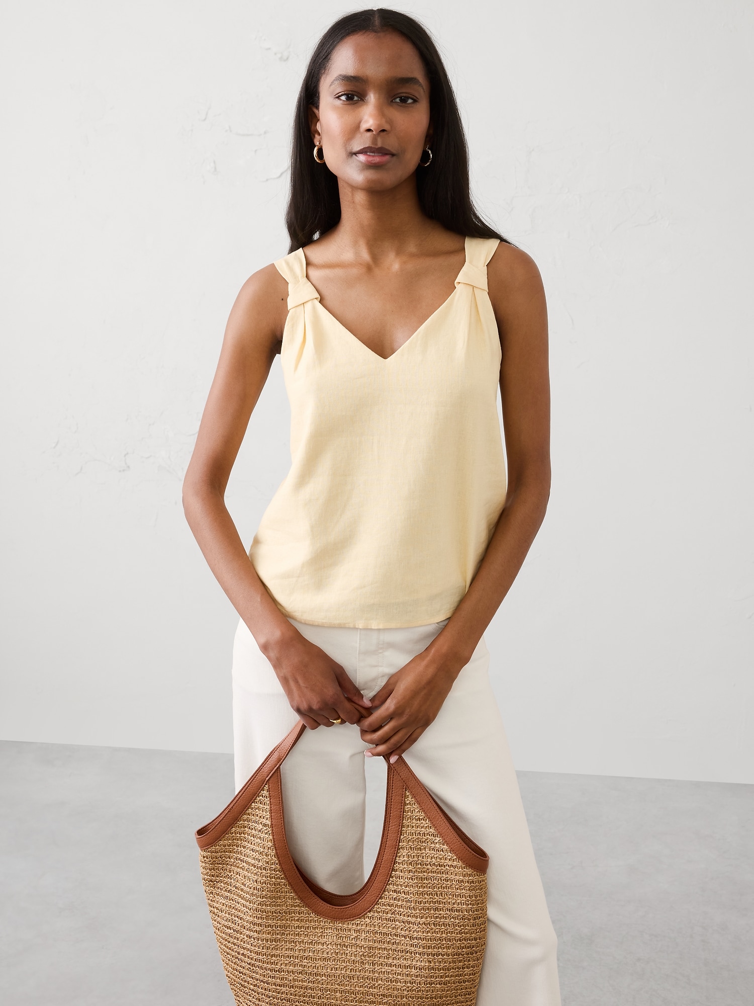 Women The Linen Shop Linen Tops | Banana Republic Factory