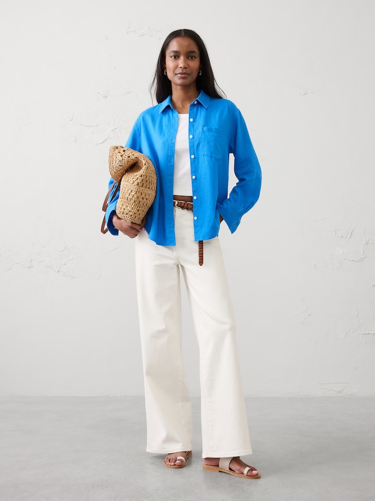 Perfect Linen-Blend Shirt