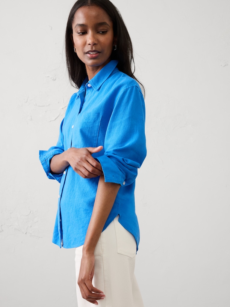 Perfect Linen-Blend Shirt