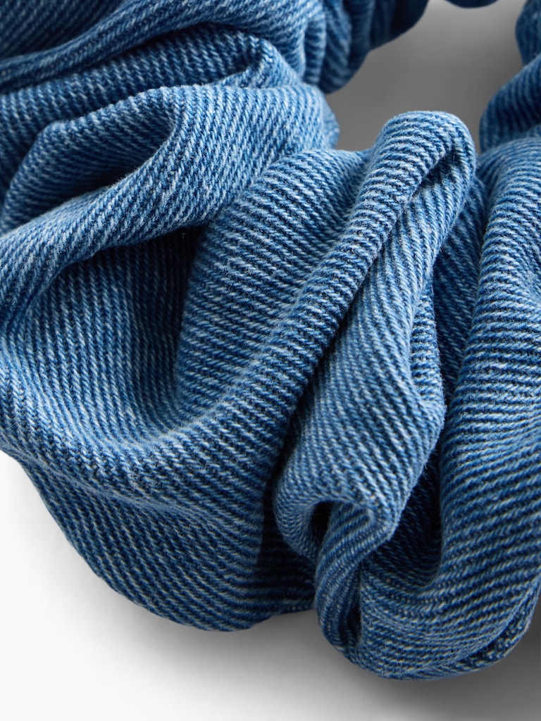 Denim Scrunchie